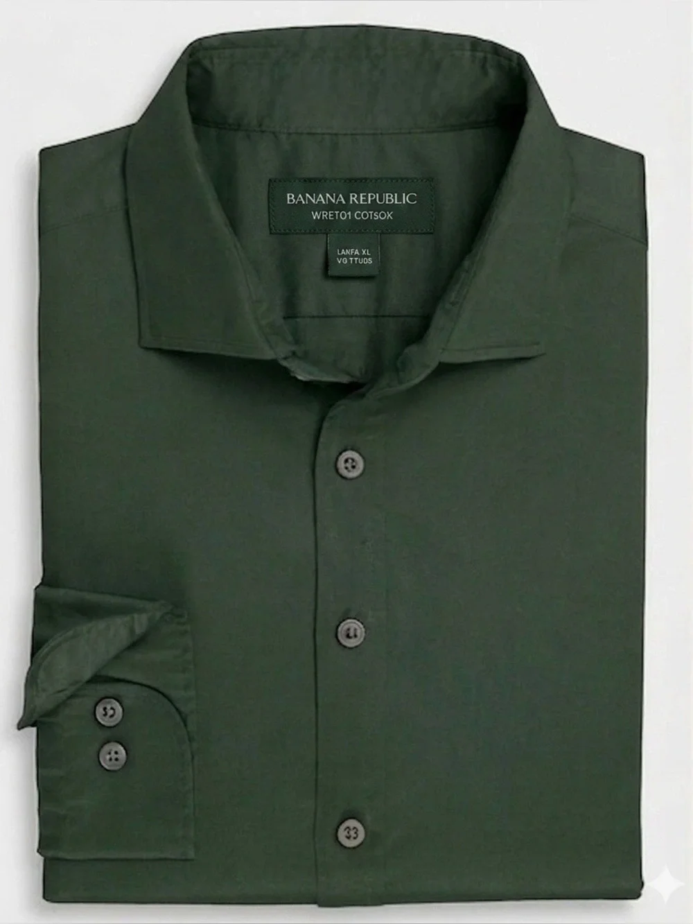 Banana Republic Men's Stretch Classic Fit Button-Up Shirt